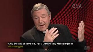 Cardinal Pell dismisses Adam/Eve as a Myth whilst debating Richard Dawkins.