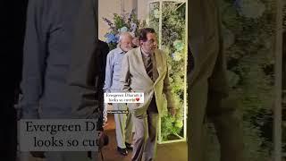 The ever so young Dharam Paaji arrive for his Grandson'  Sangeet looking handsome as ever