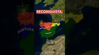 Why Wasn't Portugal Conquered By Spain ??   #shorts #maps #geography #history #protugal #spain