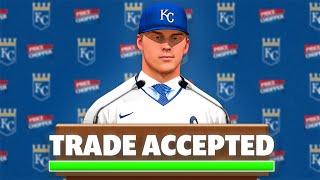 I made a HUGE TRADE at the MLB Trade Deadline in MLB The Show 24 Royals Franchise