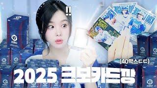 디자인 미쳤다 2025 KBO 야구카드 카드깡!!!!