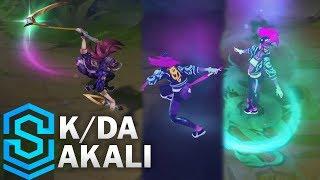 K/DA Akali Skin Spotlight - League of Legends