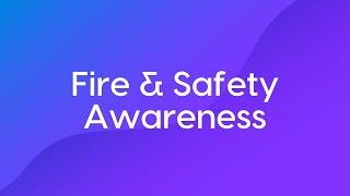 Fire Safety Awareness Course Trailer