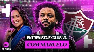 MARCELO BRINCA COM RENOVAÇÃO NO FLUMINENSE E PEDE THIAGO SILVA NA SELEÇÃO! - ENTREVISTA EXCLUSIVA