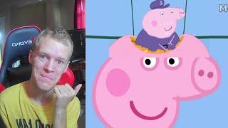 PEPPA PIG TRY TO NOT LAUGH REACTION