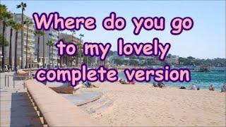 Peter Sarstedt   Where Do You Go To My Lovely   +   lyrics   long version