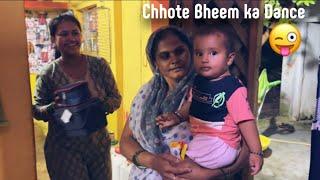 chhote bheem ka mast dance  vikram neha vlogs | baby vlog
