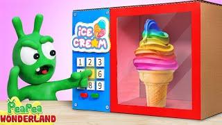 Amazing Adventure to Pea Pea's Mystery Ice Cream Machine | PeaPea Wonderland - Kids Play
