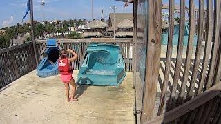 Scary Bahnzai Water Slide at Schlitterbahn Galveston