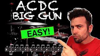 ACDC - Big Gun - Drum Cover