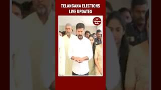 TPCC Revanth Reddy Casts His Vote In Telangana Elections 2023