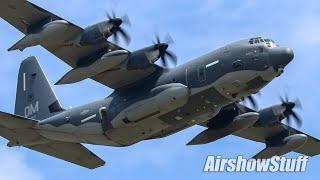 HC-130J Combat King II Takeoff and Flybys