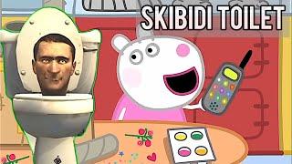 Skibidi Toilet in Peppa Pig series/ Compilation with subtitles