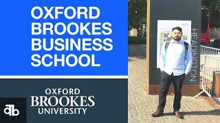 MY FIRST DAY AS AN MSc STUDENT AT OXFORD BROOKES UNIVERSITY!️ BROOKES BUSINESS SCHOOL | Warad Bhat