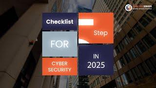 5 Step Cybersecurity Checklist for 2025 | Cloud Tech Services