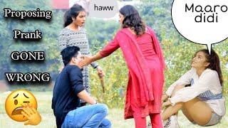 Proposing Prank on Girl | Pranks in INDIA |ANS Entertainment