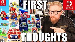 SUPER MARIO 3D ALL STARS (First Thoughts) - Happy Console Gamer