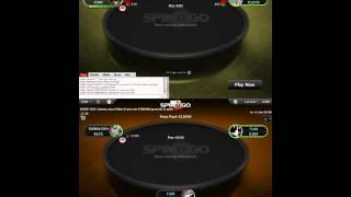 Spin&Go 25€/300.000€ + Spin&Go 10€/12.000€ PokerStars.it same time!!! Observed by Actaru5
