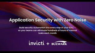 Invicti DEMO | Enterprise Application Security | Bulwark Technologies