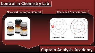 E13.Control in Chemistry Lab ازاى اتاكدمن ان نتائج تحاليل جهاز الكيمياء صحيحة فى المعمل