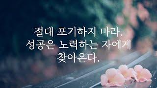 명언 한스푼 마흔네 번째ㅣ명언 | 지혜 | 조언 | 인생 | 오디오북