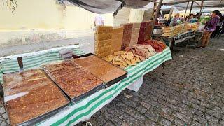 BOLOS E DOCES COM FARTURA NAS FEIRAS DO NORDESTE . OLHA ISTO BRASIL!