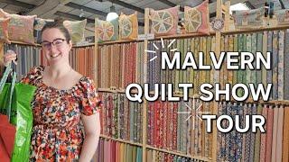 MALVERN QUILT SHOW TOUR | And Fabric Haul!