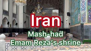 Peaceful Moments at Goharshad Courtyard | Imam Reza Shrine, Mashhad – A Silent Spiritual Journey