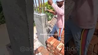 Amezing Column Work For Wall Strength #construction #interiordesign #homedecor #viralvideo #shorts