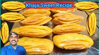 KHAJA RECIPE IN TAMIL | Madakku Sweet Recipe | Surul Poori Sweet | Bengali sweet recipe