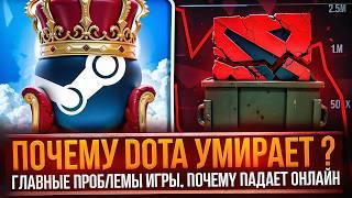 ПОЧЕМУ В DOTA 2 ПАДАЕТ ОНЛАЙН | ГЛАВНЫЕ ПРОБЛЕМЫ ИГРЫ В 2024 | ДОТА 2