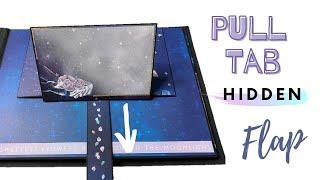 Pull Tab - Pop Up Tutorial | Flap appears and Flips over |  Pull Tab Slider Card | PopUp Card Idea