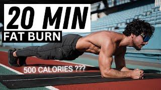 20 Min FAT BURN 300-500 CALORIES | Rowan Row