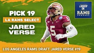 Los Angeles Rams Pick Jared Verse | 2024 NFL Draft Coverage