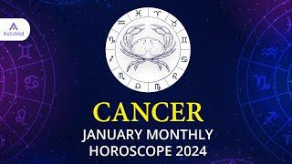 Cancer January 2024 Monthly Horoscope Predictions | January 2024 Horoscope | Astrology January 2024