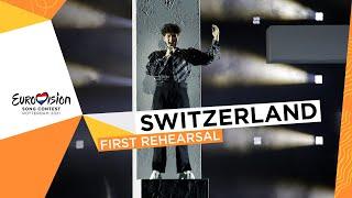 Gjon's Tears - Tout L'Univers - First Rehearsal - Switzerland - Eurovision 2021