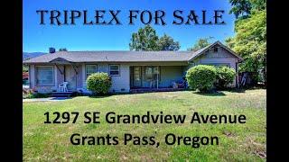 Grants Pass Oregon Triplex for sale