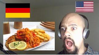 American Reacts To German Schnitzel Gravy