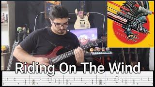 Judas Priest  | Riding On The Wind | Guitar Cover + Tabs