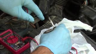 Honda How To ,blinking d  testing your lock up and shift solenoids