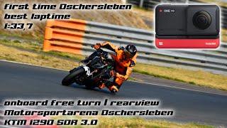 First time Oschersleben / free turn / KTM 1290 Superduke R