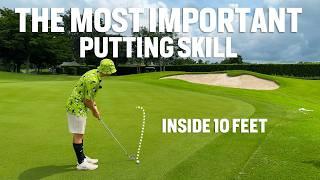 Putting inside 10 feet like a pro is actually pretty easy