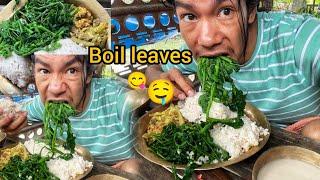 BOIL LEAVES || AFTER LONG TIME || @MonuBikomiya.||