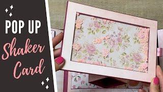 Pop Up Shaker Card - Tutorial | Scrapbook Page Ideas