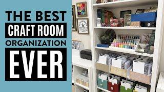 The Best Craft Room Organization Ever