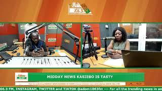 Midday News Kasiebo Is Tasty on Adom 106.3 FM (10-09-24)