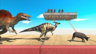 Don't Fall Down the Bridge - Animal Revolt Battle Simulator