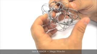 US Toy Company Product Demo - MX424 Magic Wire Art