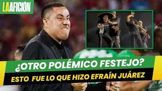 ¡Muy a la mexicana! Así fueron los efusivos festejos de Efraín Juárez tras conseguir el doblete