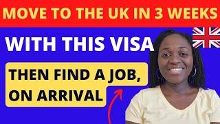 Special UK Visa | Move In 3 Weeks, With Your Family | Before Applying for Jobs, In The UK 